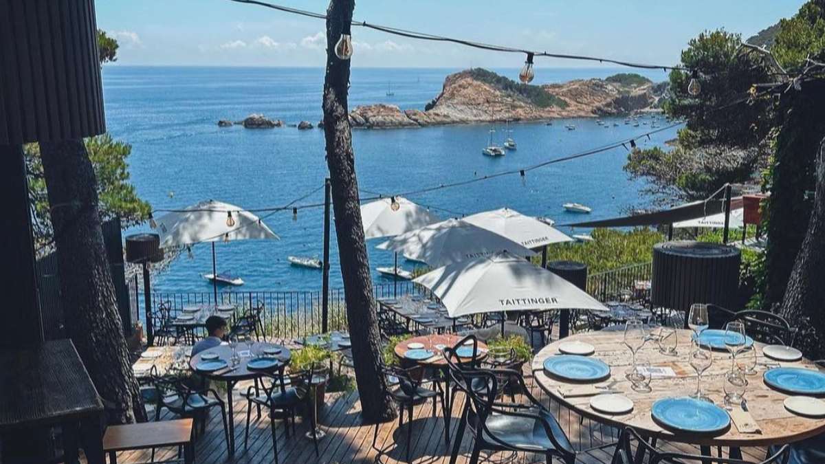 Cap Sa Sal - Restaurante con acceso en barco en Begur