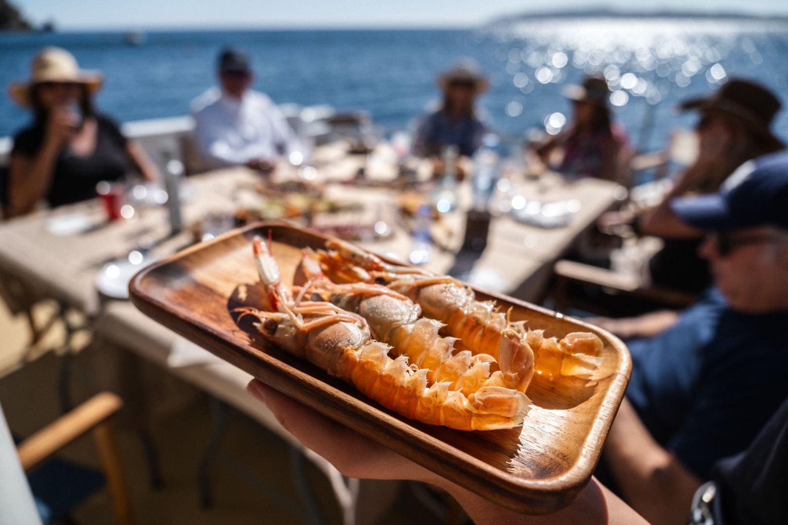 Catering gourmet a bordo en la Costa Brava